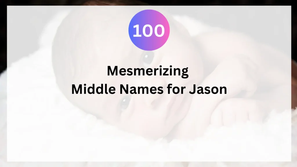 middle names for jason